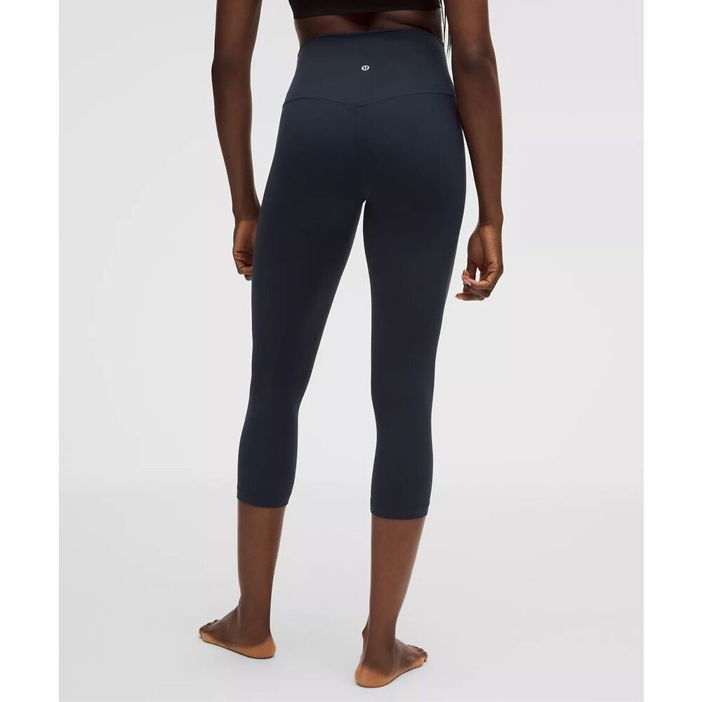 lululemon athletica Black High-Rise Cropped Leggings